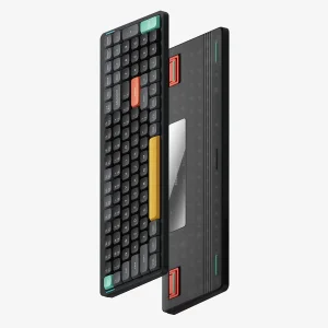 NuPhy Air96 V2 Wireless Belaidė Žaidimų Klaviatūra | Basalt Black, Gateron Aloe
