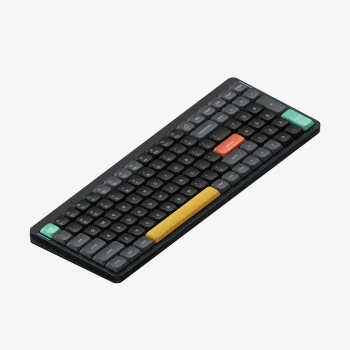 NuPhy Air96 V2 Wireless Belaidė Žaidimų Klaviatūra | Basalt Black, Gateron Aloe