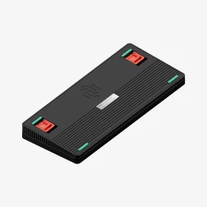 NuPhy Halo75 V2 IO Wireless Belaidė Žaidimų Klaviatūra | Obsidian Black, Red Max