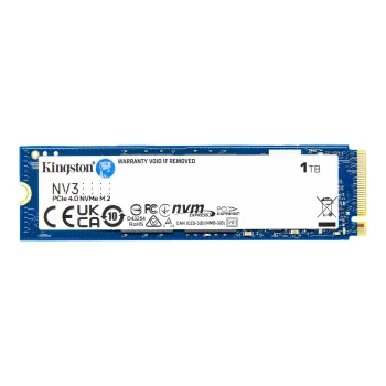 KINGSTON NV3 SSD Atmintis | 1TB, m.2 NVMe