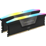 Corsair VENGEANCE 16GB DDR5 RAM Atmintis | 5200 MT/s, CL40, 2x8GB, Black, RGB