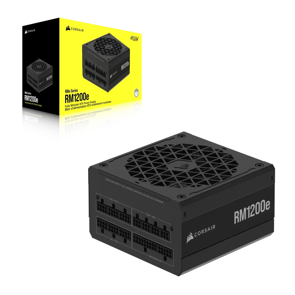 Corsair RMe Series RM1200e PSU Maitinimo Blokas | 1200W, 80 Plus Gold