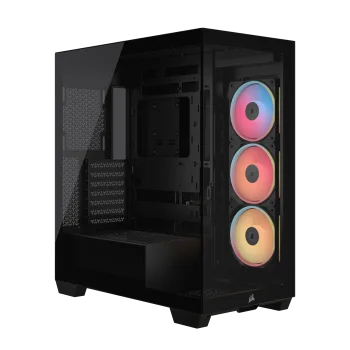 Corsair 3500X LX-R RGB iCUE LINK Kompiuterio Korpusas | Black