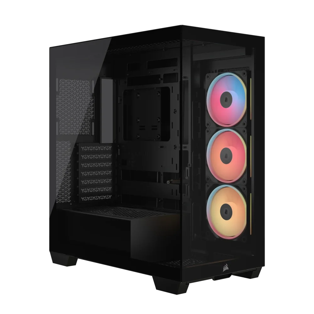 Corsair 3500X LX-R RGB iCUE LINK Kompiuterio Korpusas | Black