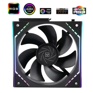 Thermalright TL-M12QR PWM ARGB Ventiliatorius | Black