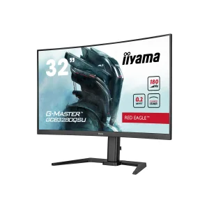 IIYAMA G-MASTER GCB3280QSU-B2 Monitorius | 31.5", QHD, Curved VA, 180 Hz