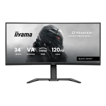 IIYAMA G-MASTER GCB3482WQSU-B1 Monitorius | 34", UWQHD, Curved VA, 120 Hz