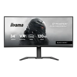 IIYAMA G-MASTER GCB3482WQSU-B1 Monitorius | 34", UWQHD, Curved VA, 120 Hz