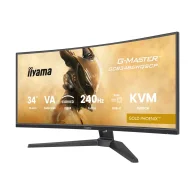 IIYAMA G-MASTER GCB3486WQSCP-B1 Monitorius | 34", UWQHD, Curved VA, 240 Hz