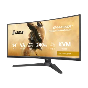 IIYAMA G-MASTER GCB3486WQSCP-B1 Monitorius | 34", UWQHD, Curved VA, 240 Hz