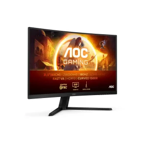 AOC CQ32G4VE Monitorius | 31.5", QHD, Curved VA, 180 Hz