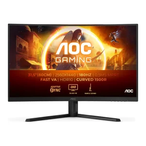 AOC CQ32G4VE Monitorius | 31.5", QHD, Curved VA, 180 Hz