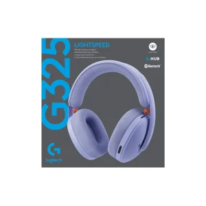Logitech G325 LIGHTSPEED Wireless Belaidės Žaidimų Ausinės | Lilac