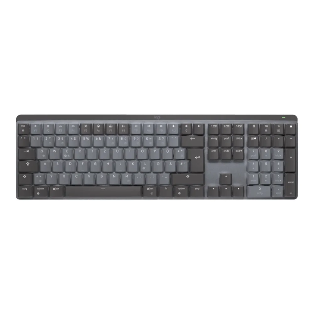 LOGITECH MX Mechanical Klaviatūra | Graphite, Tactile Quiet