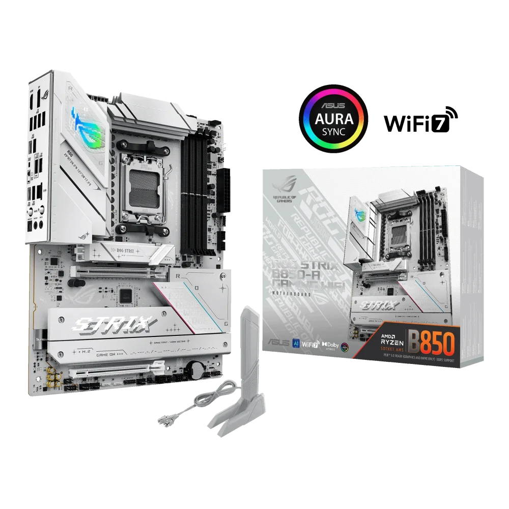 ASUS ROG STRIX B850-A GAMING WIFI Pagrindinė Plokštė | ATX, AM5, DDR5
