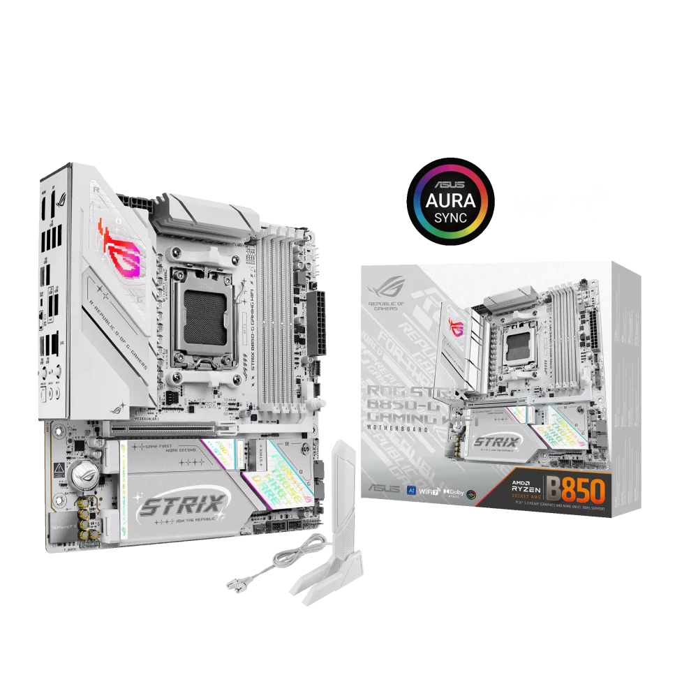 ASUS ROG STRIX B850-G GAMING WIFI Pagrindinė Plokštė | mATX, AM5, DDR5