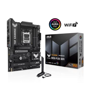 ASUS TUF GAMING B850-PLUS WIFI Pagrindinė Plokštė | ATX, AM5, DDR5