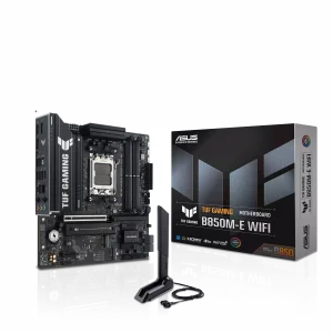 ASUS TUF GAMING B850M-E WIFI Pagrindinė Plokštė | mATX, AM5, DDR5