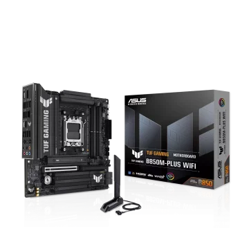 ASUS TUF GAMING B850M-PLUS WIFI Pagrindinė Plokštė | mATX, AM5, DDR5
