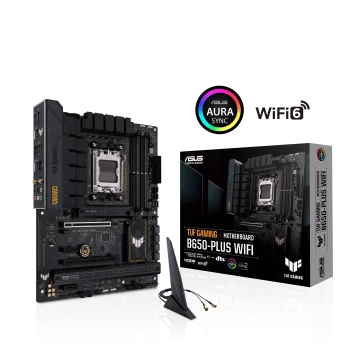 ASUS TUF GAMING B650-PLUS WIFI Pagrindinė Plokštė | ATX, AM5, DDR5