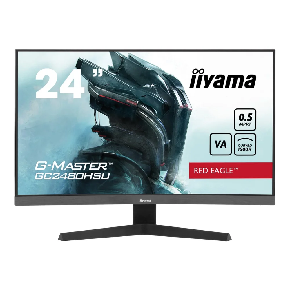IIYAMA G-MASTER GC2480HSU-B1 Monitorius | 23.6", FHD, Curved VA, 180 Hz
