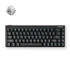 MCHOSE Ace 68 Air Žaidimų Klaviatūra | Aurora Black, Mount Tai GT