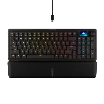 Corsair VANGUARD 96 Žaidimų Klaviatūra | Black, MLX Plasma