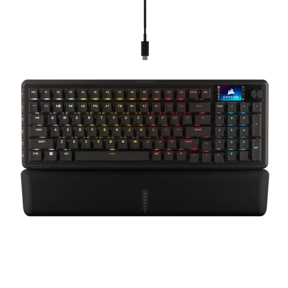 Corsair VANGUARD 96 Žaidimų Klaviatūra | Black, MLX Plasma