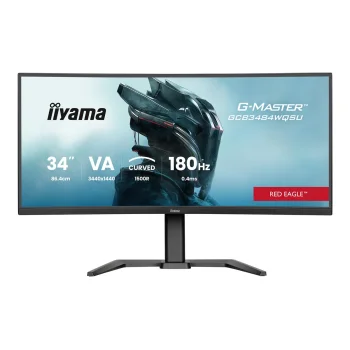 IIYAMA G-MASTER GCB3484WQSU-B1 Monitorius | 34", UWQHD, Curved VA, 180 Hz