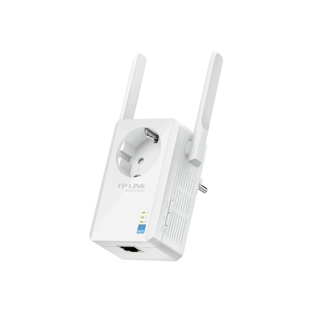 TP-LINK TL-WA860RE 300Mbps Wi-Fi Range Extender with AC Passthrough Signalo Stiprintuvas