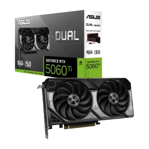 ASUS Dual GeForce RTX 5060 Ti  GPU Vaizdo Plokštė | 16GB, GDDR7