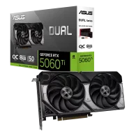 ASUS Dual GeForce RTX 5060 Ti GPU Vaizdo Plokštė | 8GB, GDDR7, OC Edition