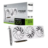 ASUS Prime GeForce RTX 5070 White GPU Vaizdo Plokštė | 12GB, GDDR7, OC Edition