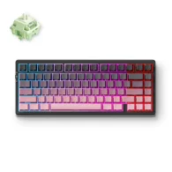 MCHOSE G75 Pro Wireless Belaidė Žaidimų Klaviatūra | Black Pink, Huano Matcha Latte V2