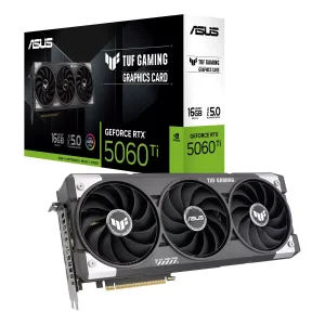 ASUS TUF Gaming GeForce RTX 5060 Ti GPU Vaizdo Plokštė | 16GB, GDDR7