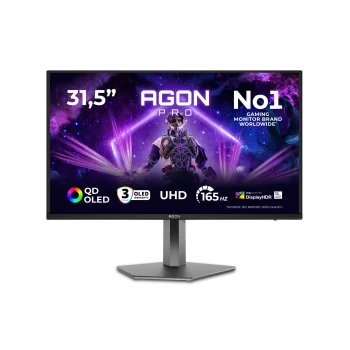 AOC AGON Pro AG326UD Monitorius | 31.5", UHD, OLED, 165 Hz