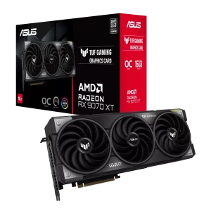 ASUS TUF Gaming Radeon RX 9070 XT GPU Vaizdo Plokštė | 16GB, GDDR6, OC Edition