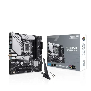 ASUS PRIME B760M-A WIFI Pagrindinė Plokštė | mATX, LGA1700, DDR5