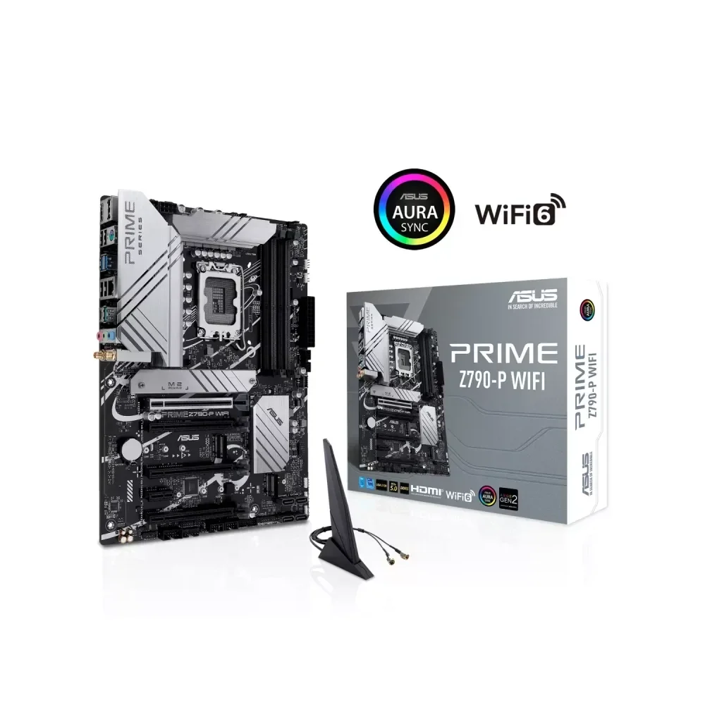 ASUS PRIME Z790-P WIFI Pagrindinė Plokštė | ATX, LGA1700, DDR5