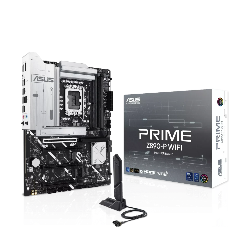 ASUS PRIME Z890-P WIFI Pagrindinė Plokštė | ATX, LGA1851, DDR5