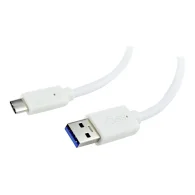 CABLEXPERT USB 3.0 AM to Type-C cable Kabelis | White, 1 m