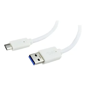 CABLEXPERT USB 3.0 AM to Type-C cable Kabelis | White, 1 m