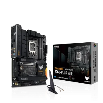 ASUS TUF GAMING B760-PLUS WIFI Pagrindinė Plokštė | ATX, LGA1700, DDR5