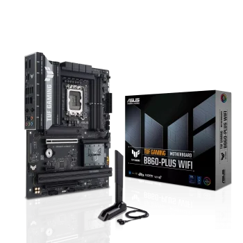 ASUS TUF GAMING B860-PLUS WIFI Pagrindinė Plokštė | ATX, LGA1851, DDR5