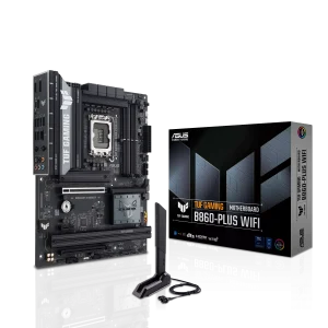 ASUS TUF GAMING B860-PLUS WIFI Pagrindinė Plokštė | ATX, LGA1851, DDR5