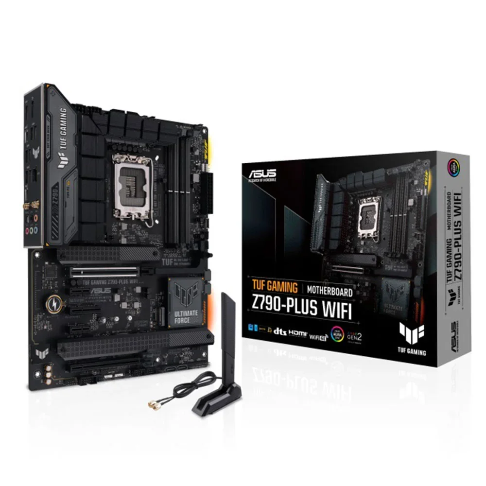 ASUS TUF GAMING Z790-PLUS WIFI Pagrindinė Plokštė | ATX, LGA1700, DDR5