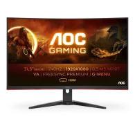 AOC C32G2ZE/BK Monitorius | 31.5", FHD, Curved VA, 240 Hz