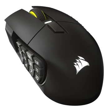 Corsair SCIMITAR ELITE SE MMO Wireless Belaidė Žaidimų Pelė | Gun Metal