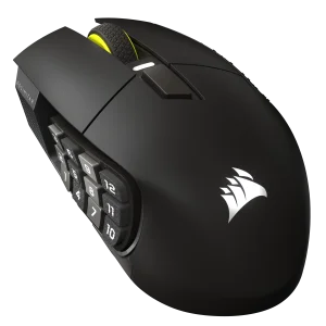 Corsair SCIMITAR ELITE SE MMO Wireless Belaidė Žaidimų Pelė | Gun Metal