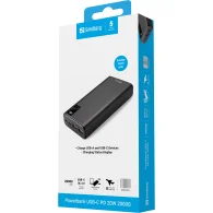 SANDBERG Powerbank USB-C PD 20W 20000 Išorinė Baterija